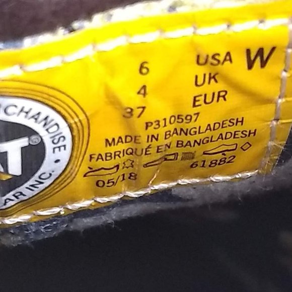 Caterpillar CAT Anna Rose Ankle Boots Size 6W - Picture 7 of 7